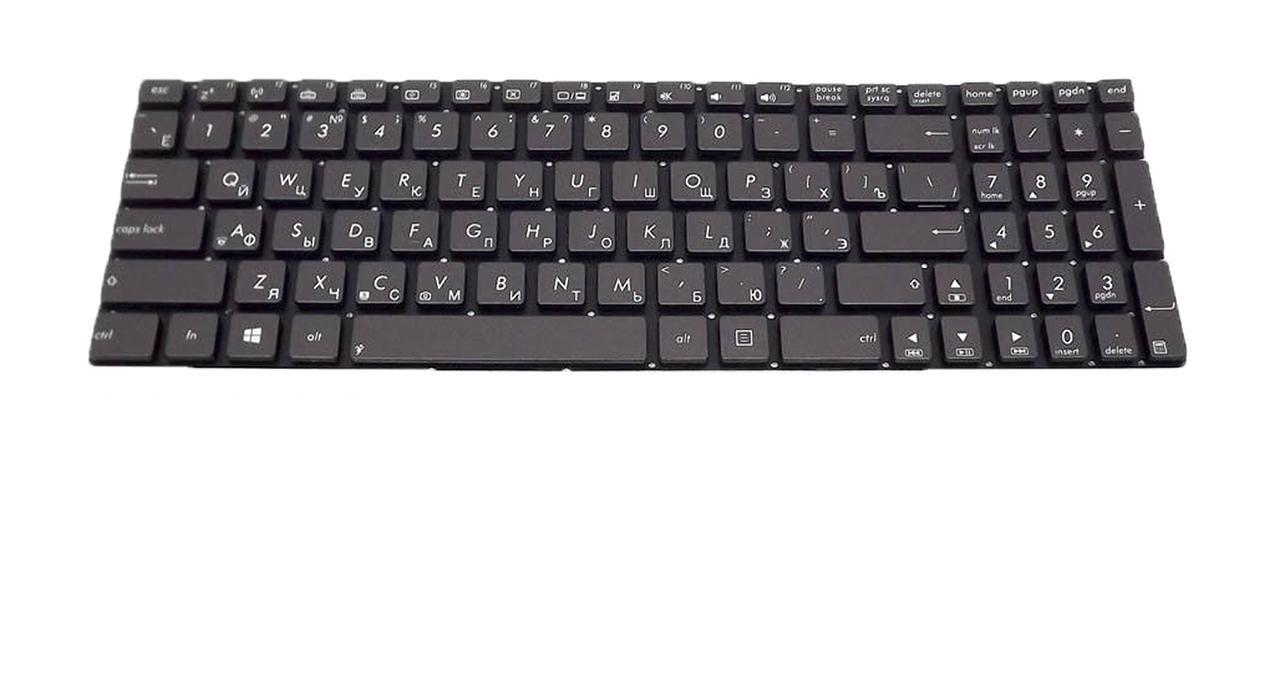 Клавиатура для ноутбука Asus UX51 UX51VZ с подсветкой клавиш матовая (0KNB0-6624RU00)