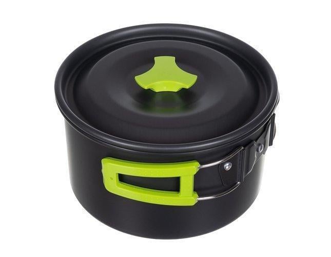 Набор туристической посуды Cooking Set DS-308 Pro из алюминия (32407187) Набор туристической посуды Cooking Set DS-308 Pro из алюминия (32407187)