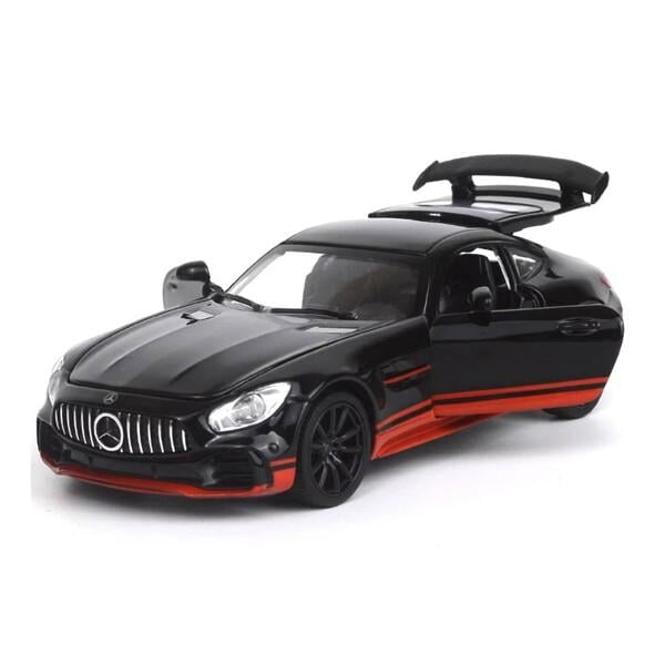 Игрушка машинка Mercedes Benz AMG GTR моделька 1:32 Черный (59526) - фото 2