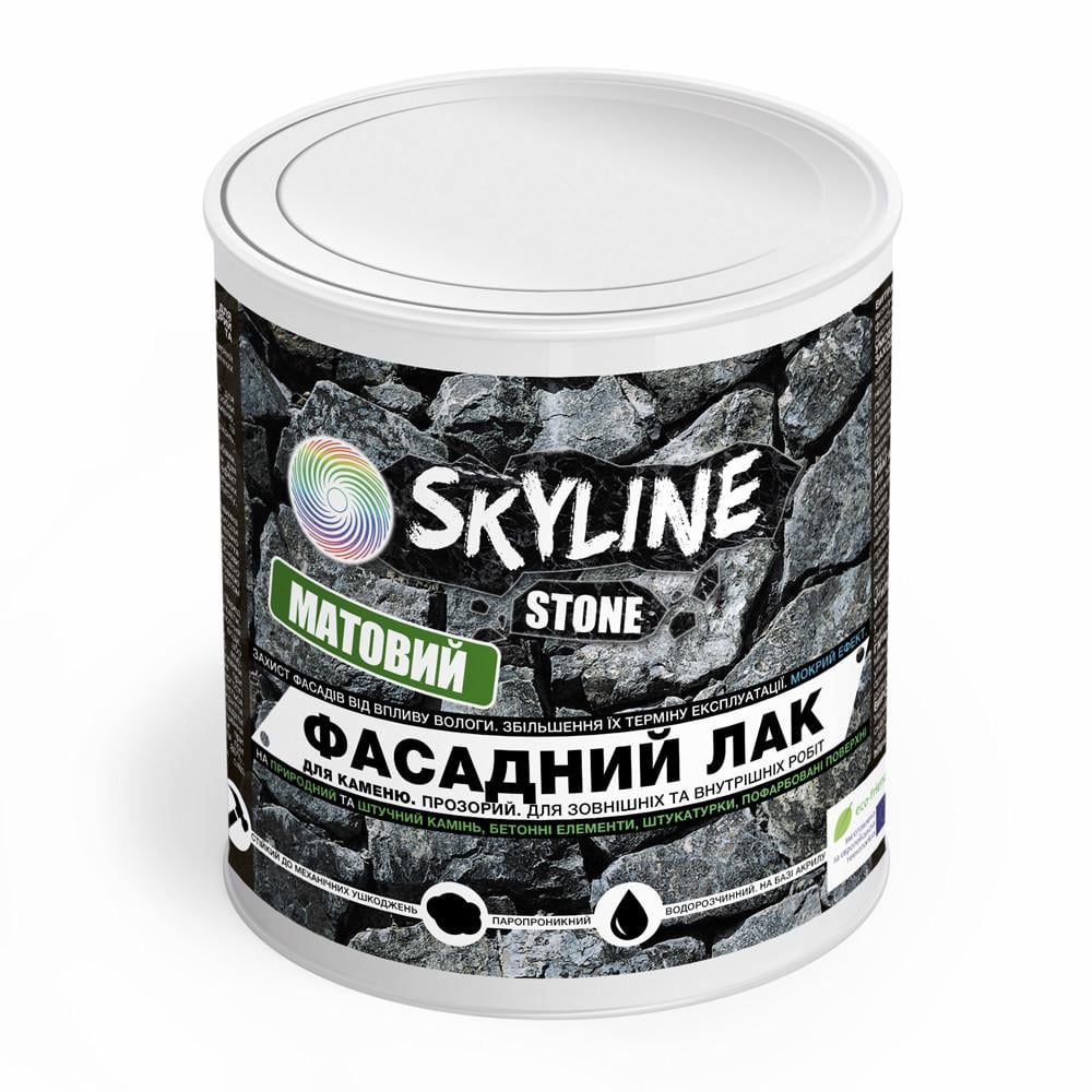 Лак фасадный для камня SkyLine Stone матовый акриловый 0.75 л (31221122)