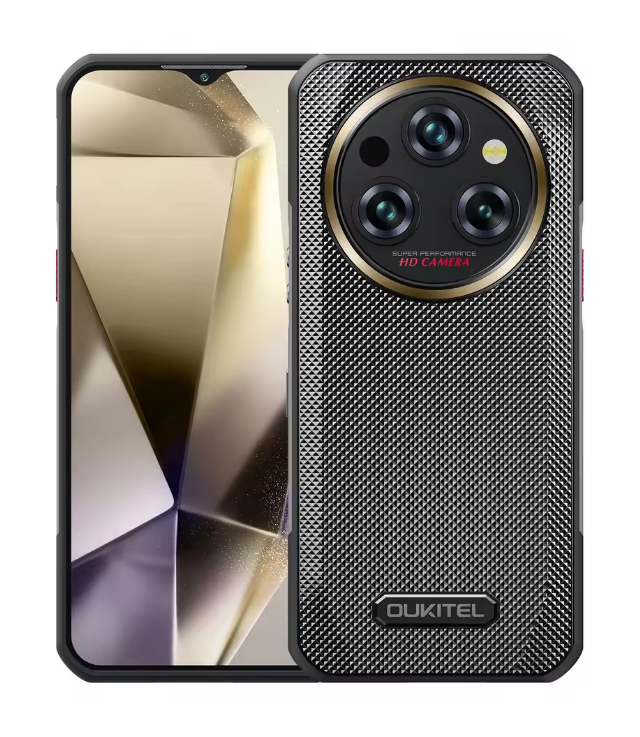 Смартфон Oukitel Wp35 Pro 12/512 GB 5G/NFC/IP69K Black/Gold (25793829)
