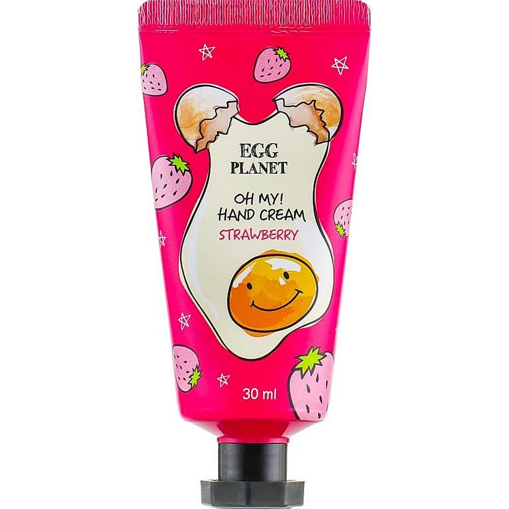 Крем для рук Daeng Gi Meo Rі Egg Planet Hand Cream Strawberry з ароматом полуниці 30 мл (8807779088879)