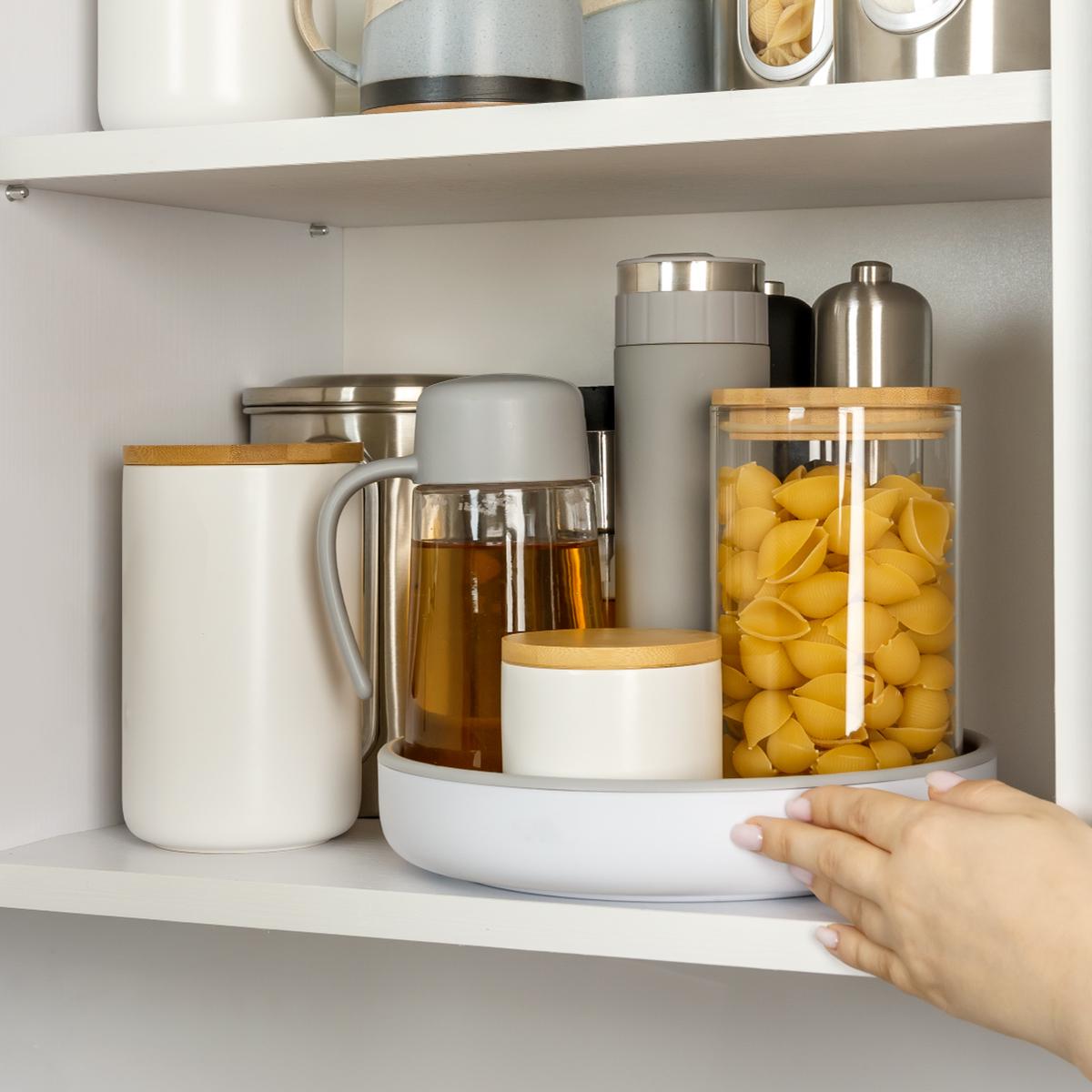 Подставка вращающаяся МВМ MY HOME 360° Белый/Серый (KP-11 S WHITE/GRAY) - фото 12 Подставка вращающаяся МВМ MY HOME 360° Белый/Серый (KP-11 S WHITE/GRAY) - фото 12