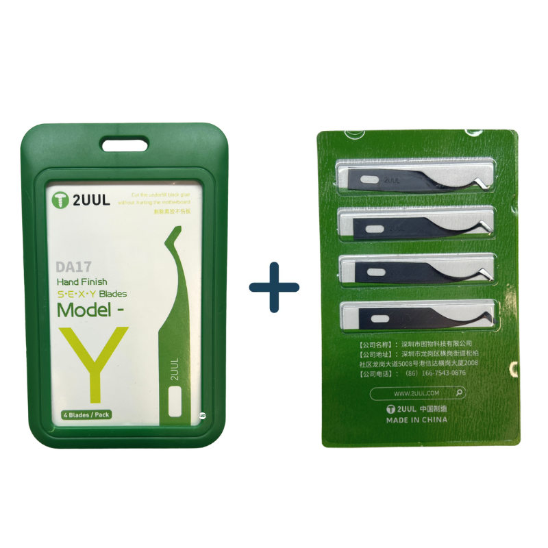 Набір лез для BGA мікросхем 2UUL DA14 Y без ручки та 4 леза (Dp194)