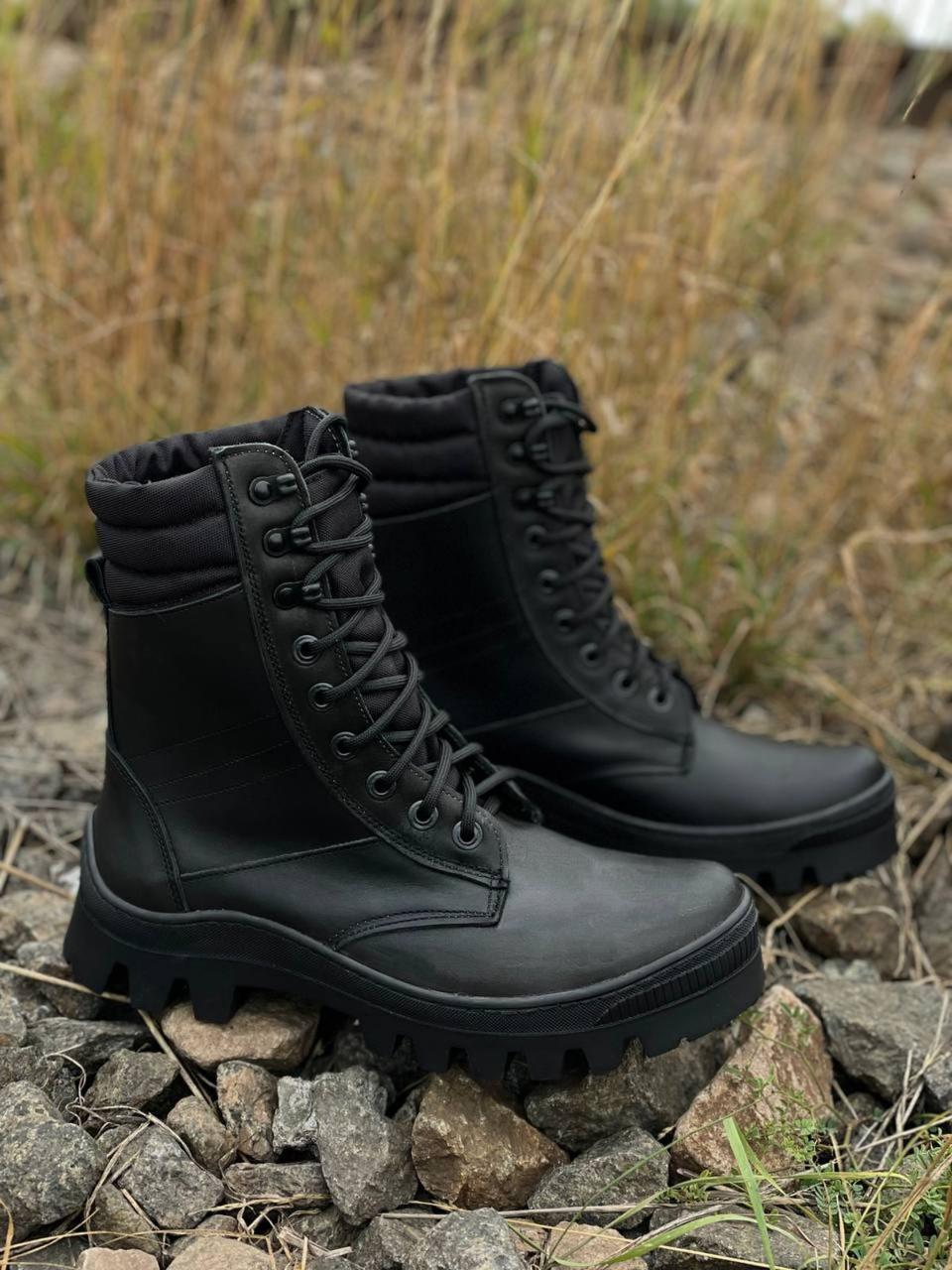 Берцы демисезонные ЯстрДем р. 40 Черный (1939521860) - фото 2 Берцы демисезонные ЯстрДем р. 40 Черный (1939521860) - фото 2