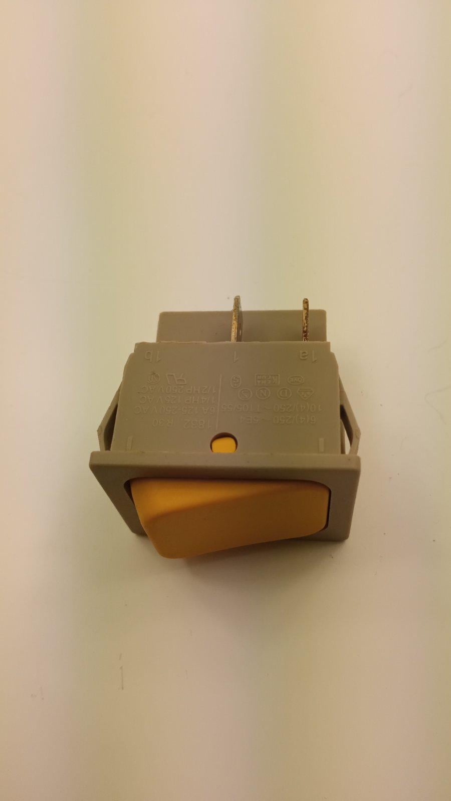 Выключатель 1832.3507 2pin 10A-250V (04982) Выключатель 1832.3507 2pin 10A-250V (04982)