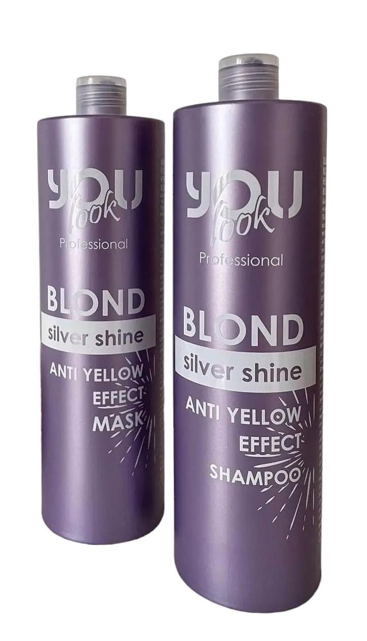 Набор You Look Blond Silver Shine Anti-Yellow для сохранения и нейтрализации желтизны 1000 мл