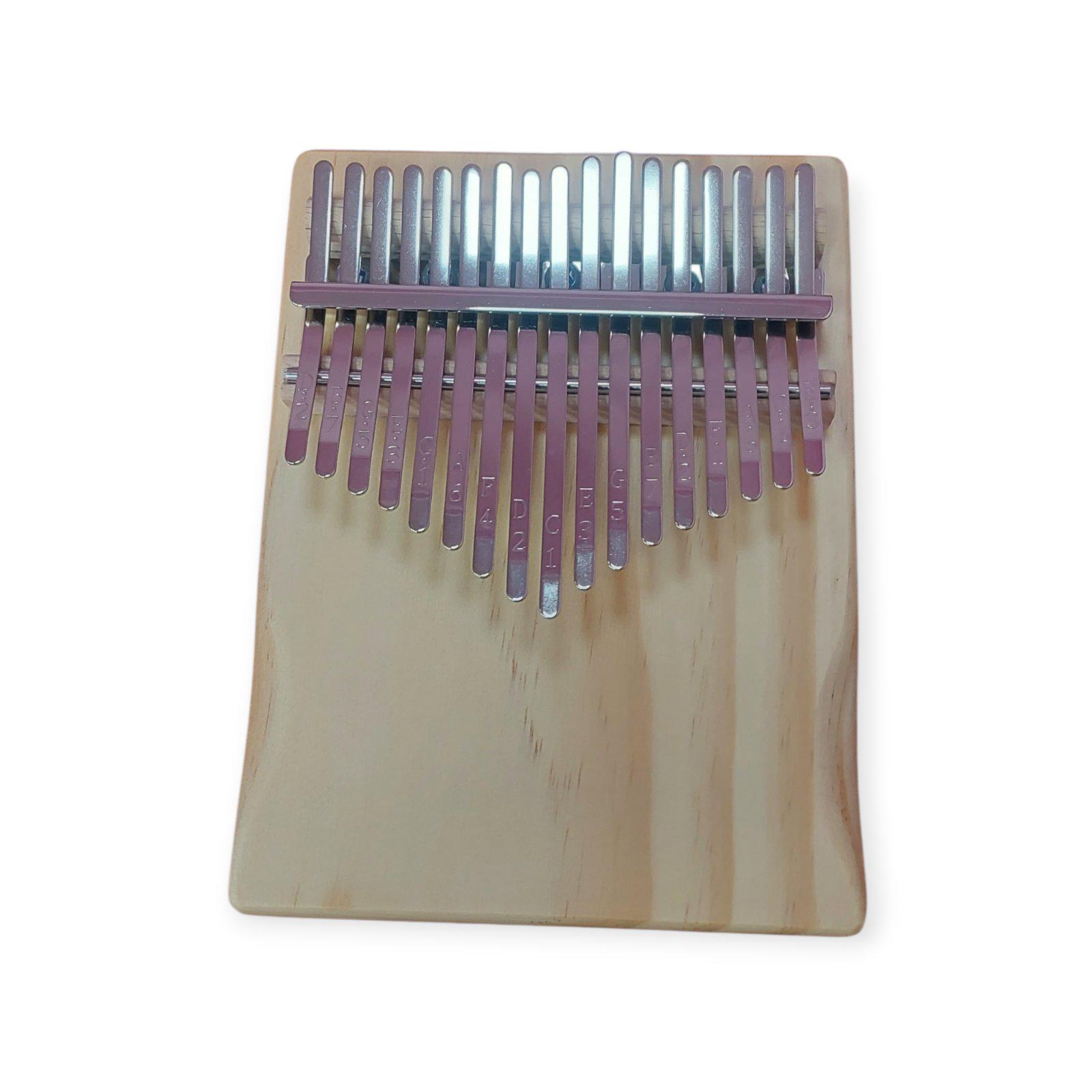 Інструмент Калімба на 17 язичків Бежевий (К-17-17В)
