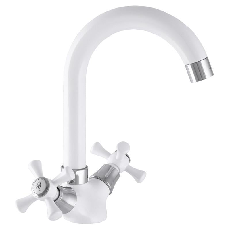 Смеситель для кухни MIXXUS Omega 275 Белый (MI2767)