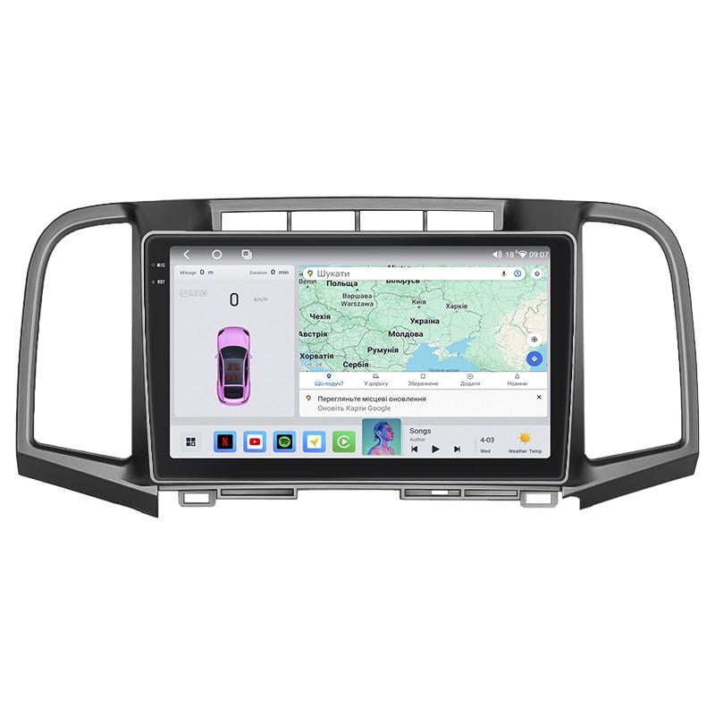 Автомагнитола штатная Lesko для Toyota Venza I Рестайлинг 2012-2017 4/64 QLED CarPlay 4G Wi-Fi GPS Prime 9" (22391509)