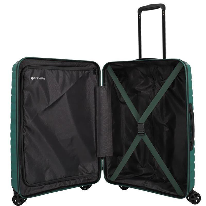 Чемодан на 4 колесах Travelite Trient M 67 л Green (TL076548-80) - фото 6