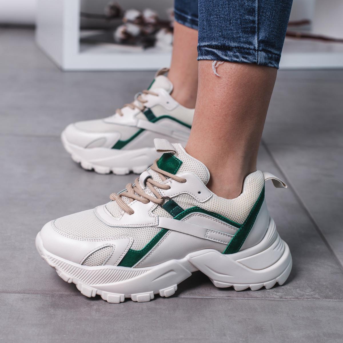 Кроссовки женские Fashion р. 37 23,5 см Белый (3488)