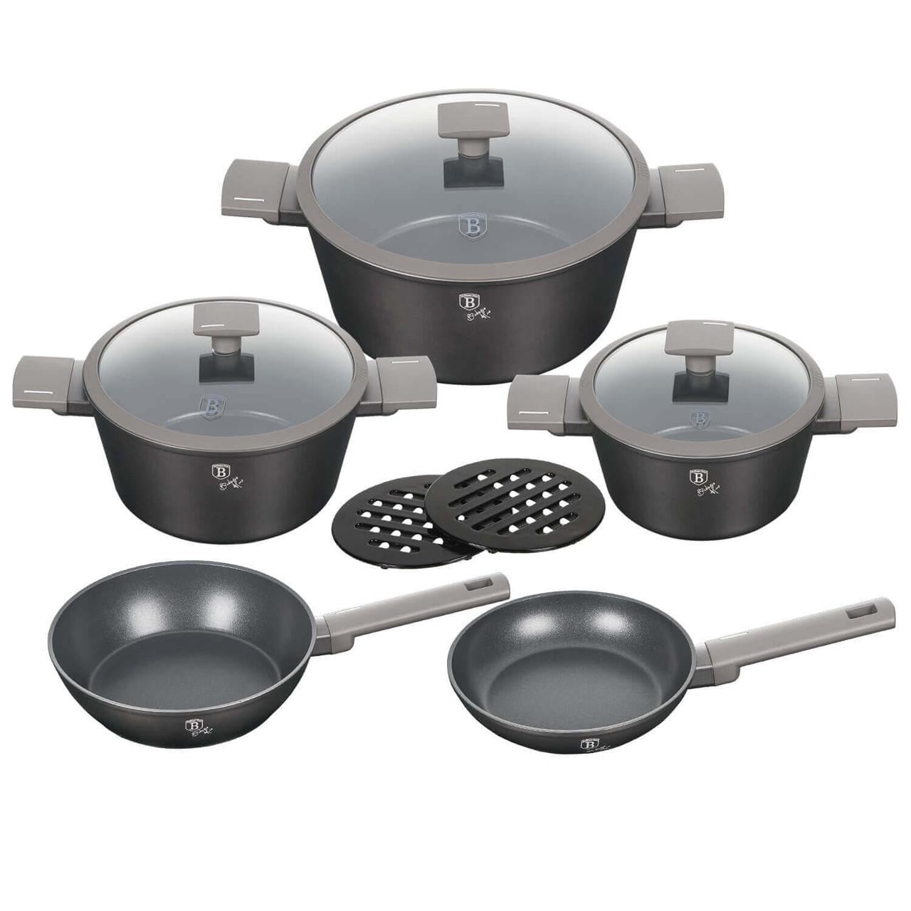 Набор посуды Berlinger Haus Antracit Collection 10 пр. (2238493898)