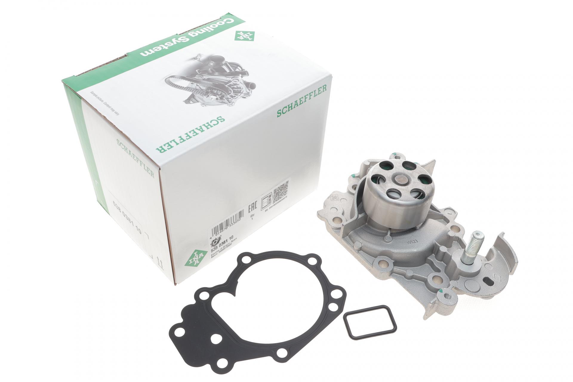 Помпа води INA Renault Twingo II 1.2 CNOD 07-14/43kw/D7F 800 538 0381 10 (25588131)