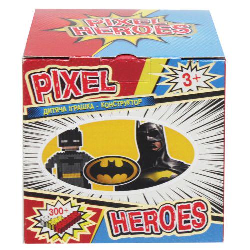 Конструктор Pixel Heroes Бэтмен 396 деталей (197790)
