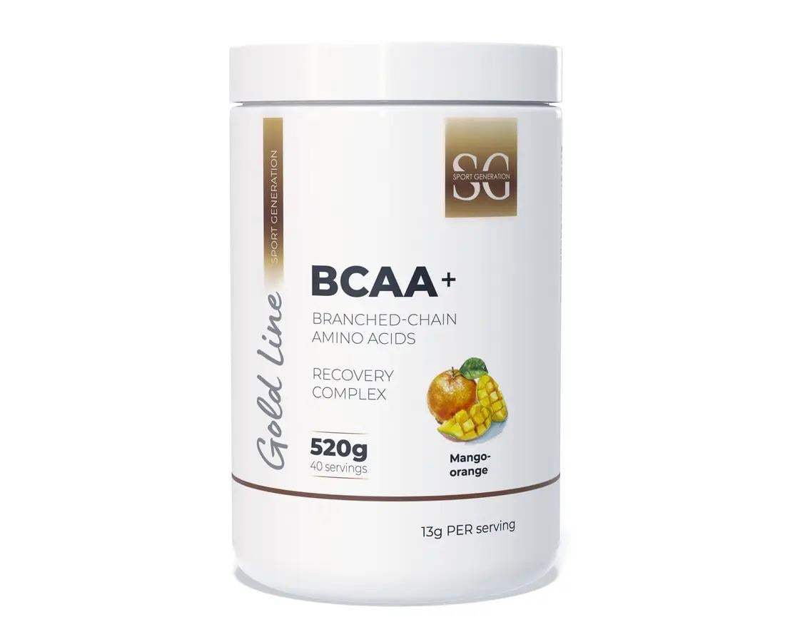 Амінокислоти Sport Generation Gold Premium BCAA Mango Orange 520 г