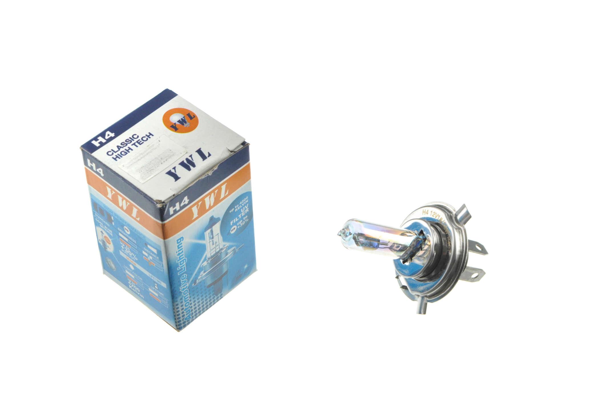 Лампа TOPCROWN H4 12V 18W/18W Радужная (L-200)