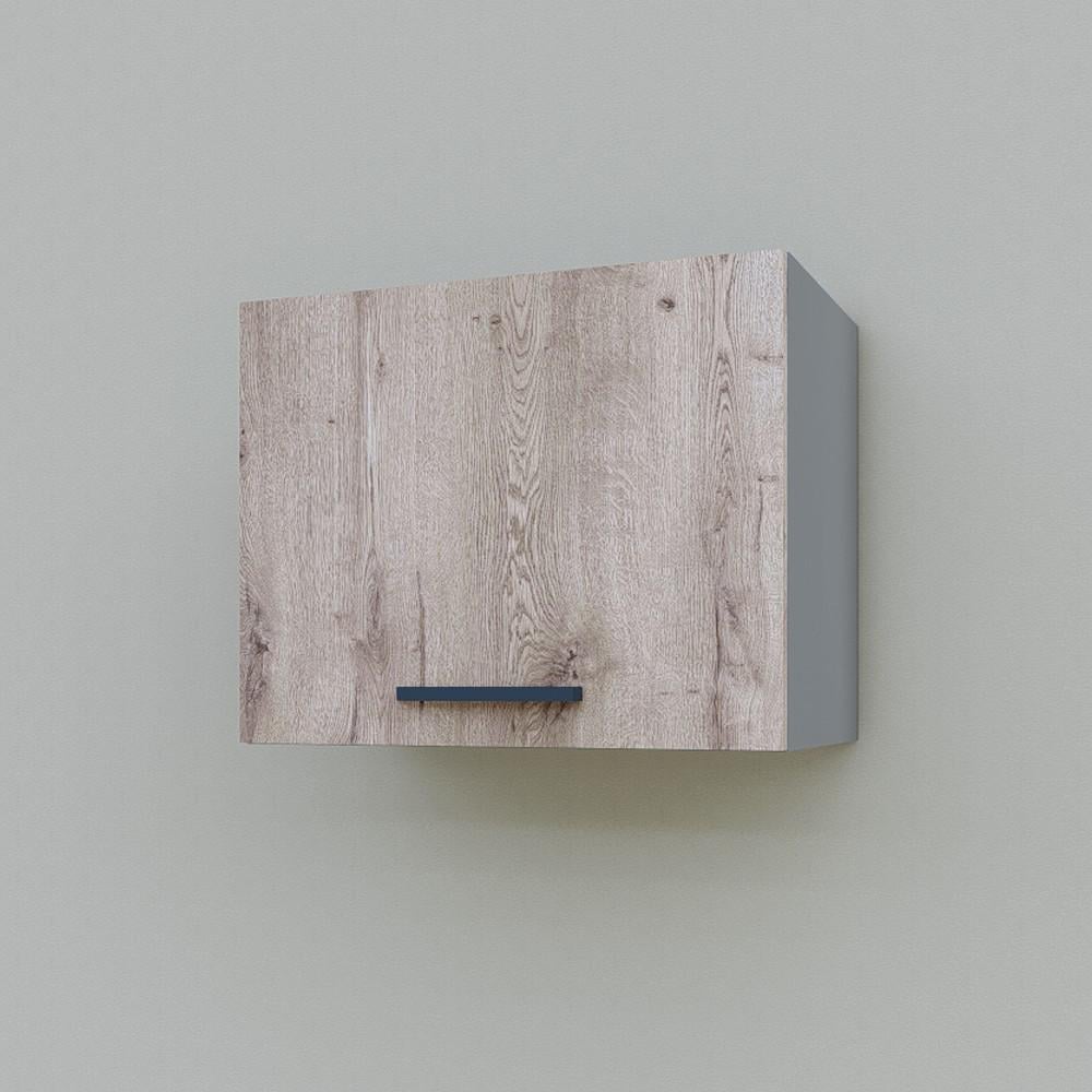 Шкаф навесной Opendoors МП9 для кухни под вытяжку 500 мм Аликанте/Антрацитовый (МП9/2) - фото 1 Шкаф навесной Opendoors МП9 для кухни под вытяжку 500 мм Аликанте/Антрацитовый (МП9/2) - фото 1