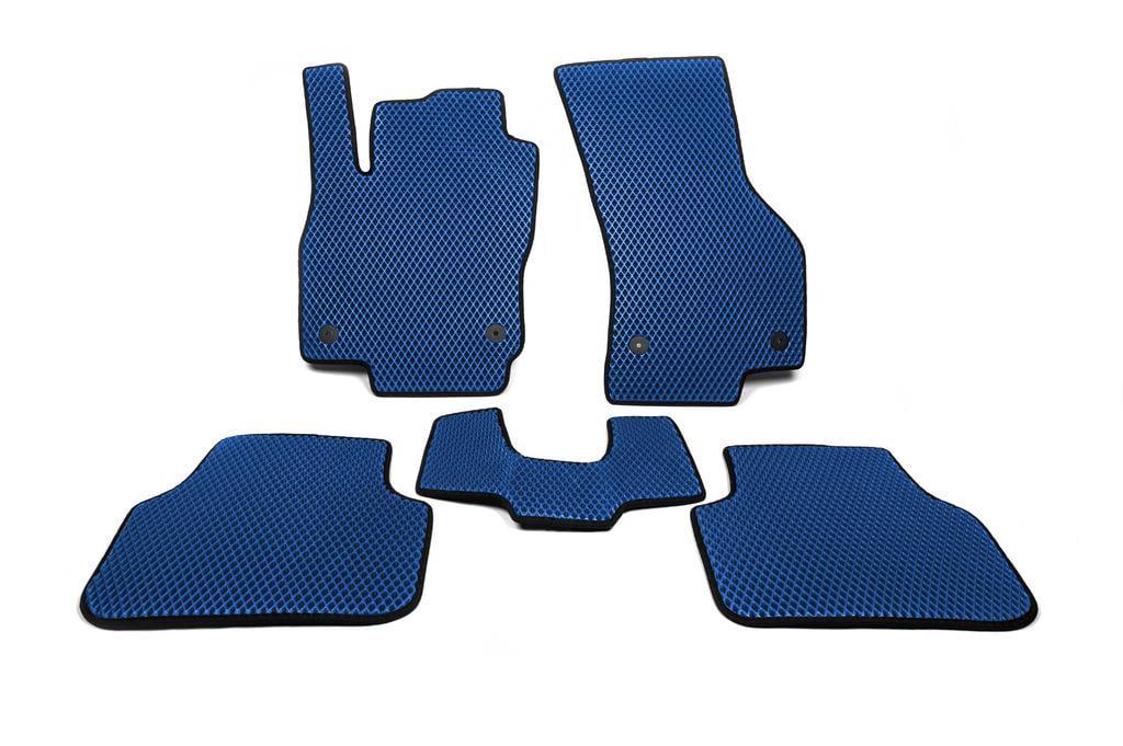 Коврики EVA Digital Designs для Skoda Octavia III A7 2013-2019 гг. этилвинилацетат Синий