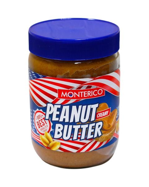 Арахісова паста кремова Monterico Peanut Butter Creamy 500 г Арахісова паста кремова Monterico Peanut Butter Creamy 500 г