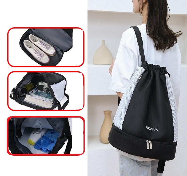 Сумка-рюкзак для шкільної спортивної форми Чорний - фото 9 Сумка-рюкзак для шкільної спортивної форми Чорний - фото 9