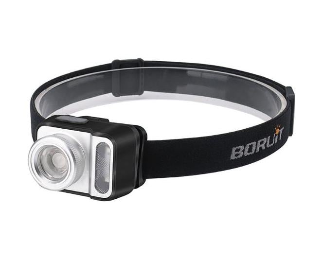 Фонарик налобный Boruit B36 XP-G2+2х3030 650 Lm Красный свет