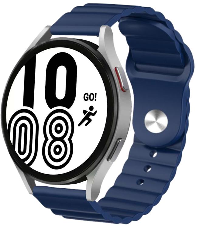 Ремешок Wave для Galaxy Watch 4 44 мм Dark Blue (23518-5D)