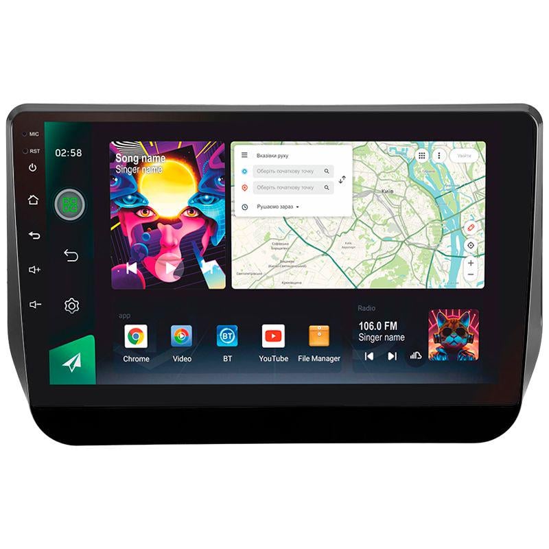 Автомагнитола штатная Sigma S9332 для Hyundai H1 2 Grand Starex TQ 2017-2022 3/32 Gb 4G DSP 9" (AR-91044)