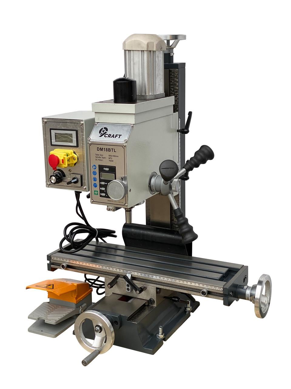 Свердлильно-фрезерний верстат настільний 9craft DM18BTL 750W