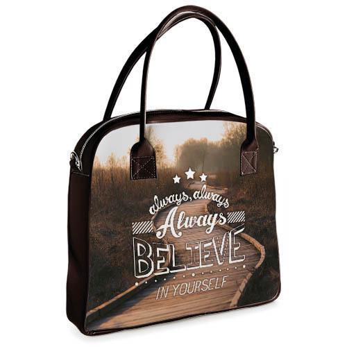 Сумка Presentville с принтом Oxford Always believe in yourself (OXF ORG006 TBR)