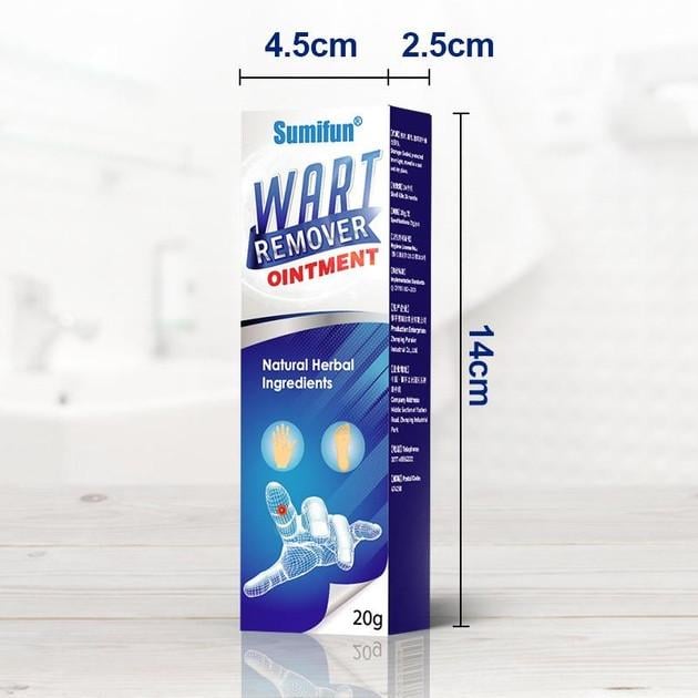 Мазь против бородавок/кондилом и папиллом Sumifun Wart Removal 20 г - фото 7 Мазь против бородавок/кондилом и папиллом Sumifun Wart Removal 20 г - фото 7