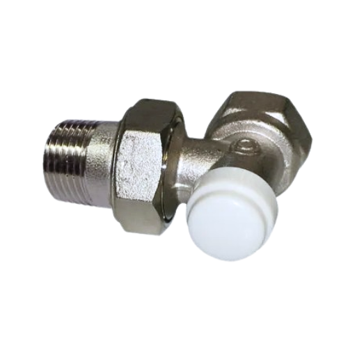 Радиаторный кран обратный угловой MASTEC 1/2" ВЗ боковое подключение