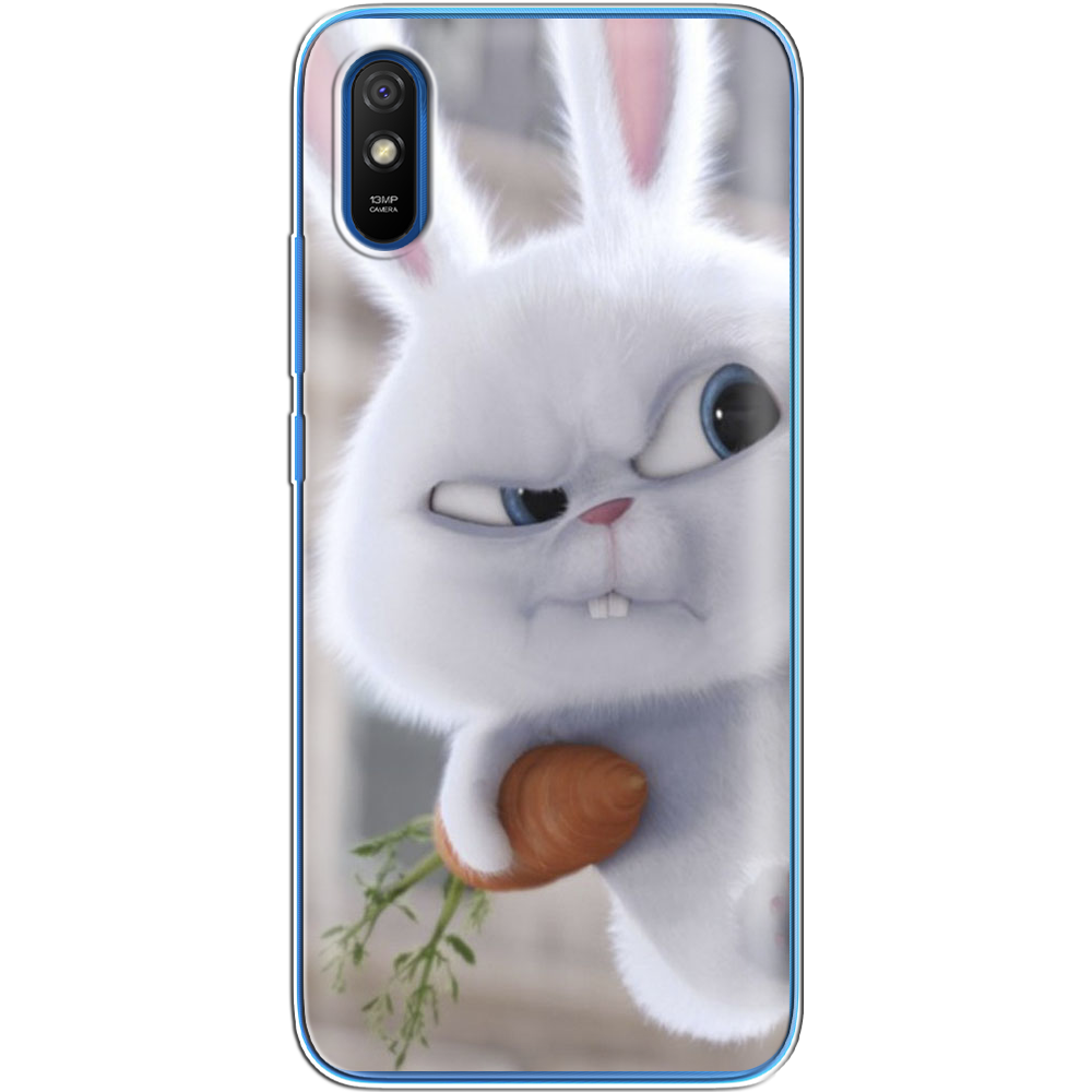 Чехол BoxFace Xiaomi Redmi 9A Rabbit Snowball Прозрачный силикон (40304-up1116-40304)