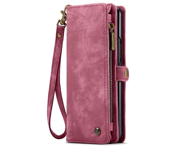 Чехол - кошелек CaseMe Retro Leather для Samsung Galaxy Fold5 Малиновый Чехол - кошелек CaseMe Retro Leather для Samsung Galaxy Fold5 Малиновый