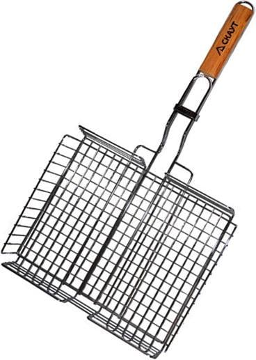 Решетка для барбекю Kamille Скаут глубокая 31х25х5,5см