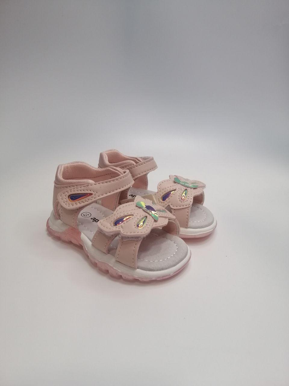 Босоножки для девочки Apawwa р. 21 13 см Розовый (469 GX pink)