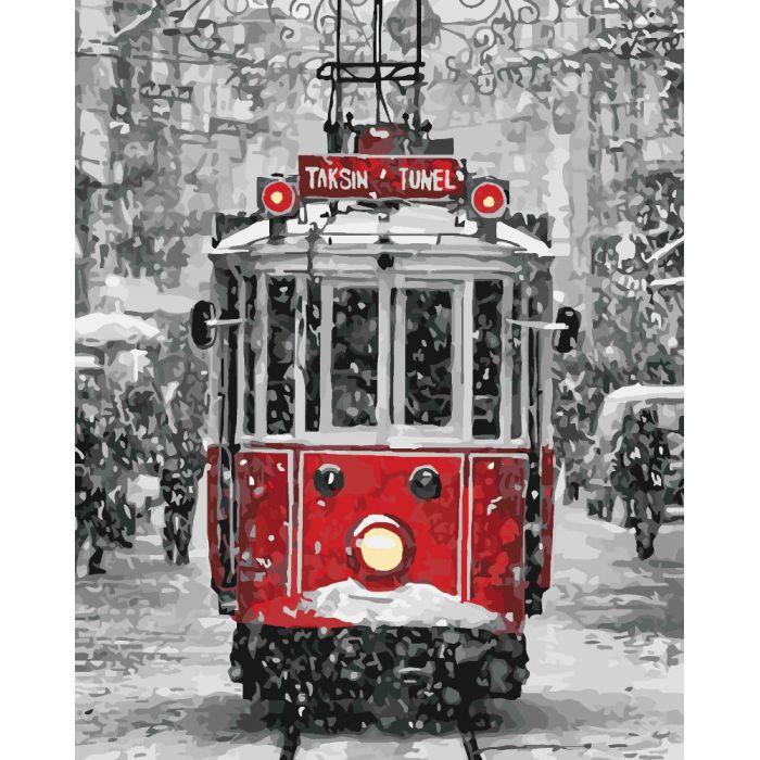 Картина по номерам Идейка Магический трамвайчи 40x50 см (skl-КНО3531)
