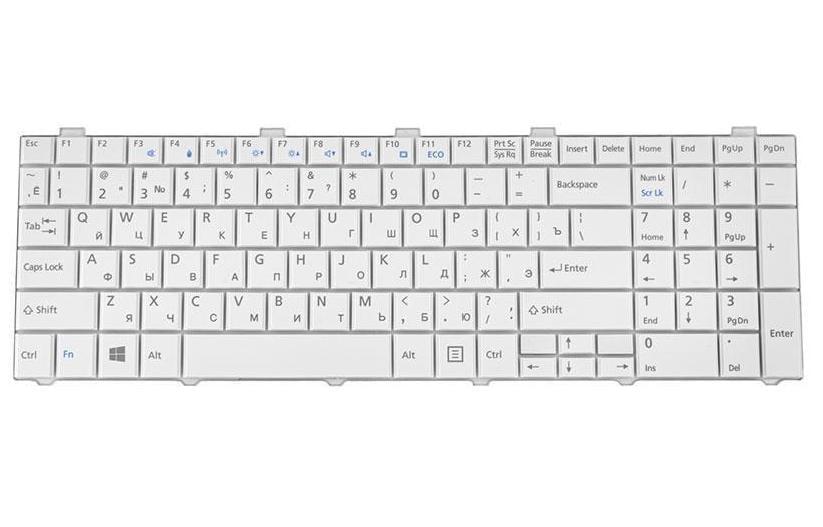 Клавиатура для ноутбука Fujitsu-Siemens LifeBook NH751 (184101)