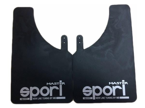 Брызговики малые Sport Master 375х235 2 шт. Черный