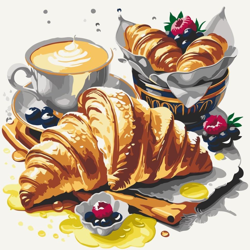 Картина по номерам ART CRAFT Французский завтрак 40x40 см (12027-AC)