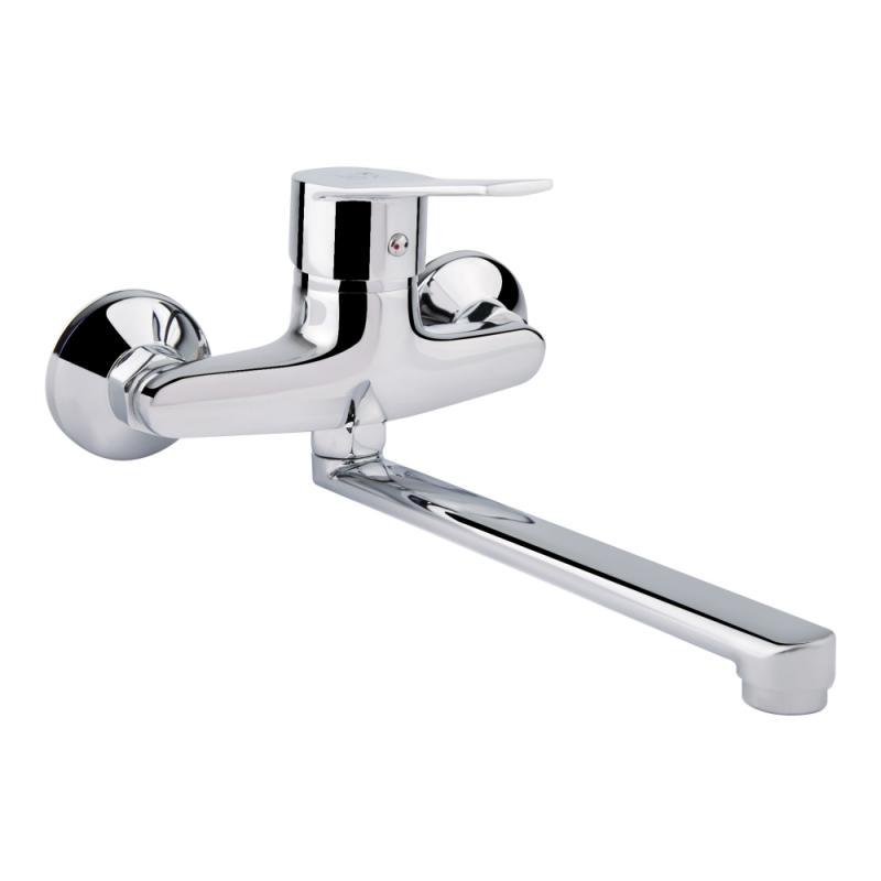 Кухонний змішувач настінний Lidz (CRM) 20 38 009 00 k40