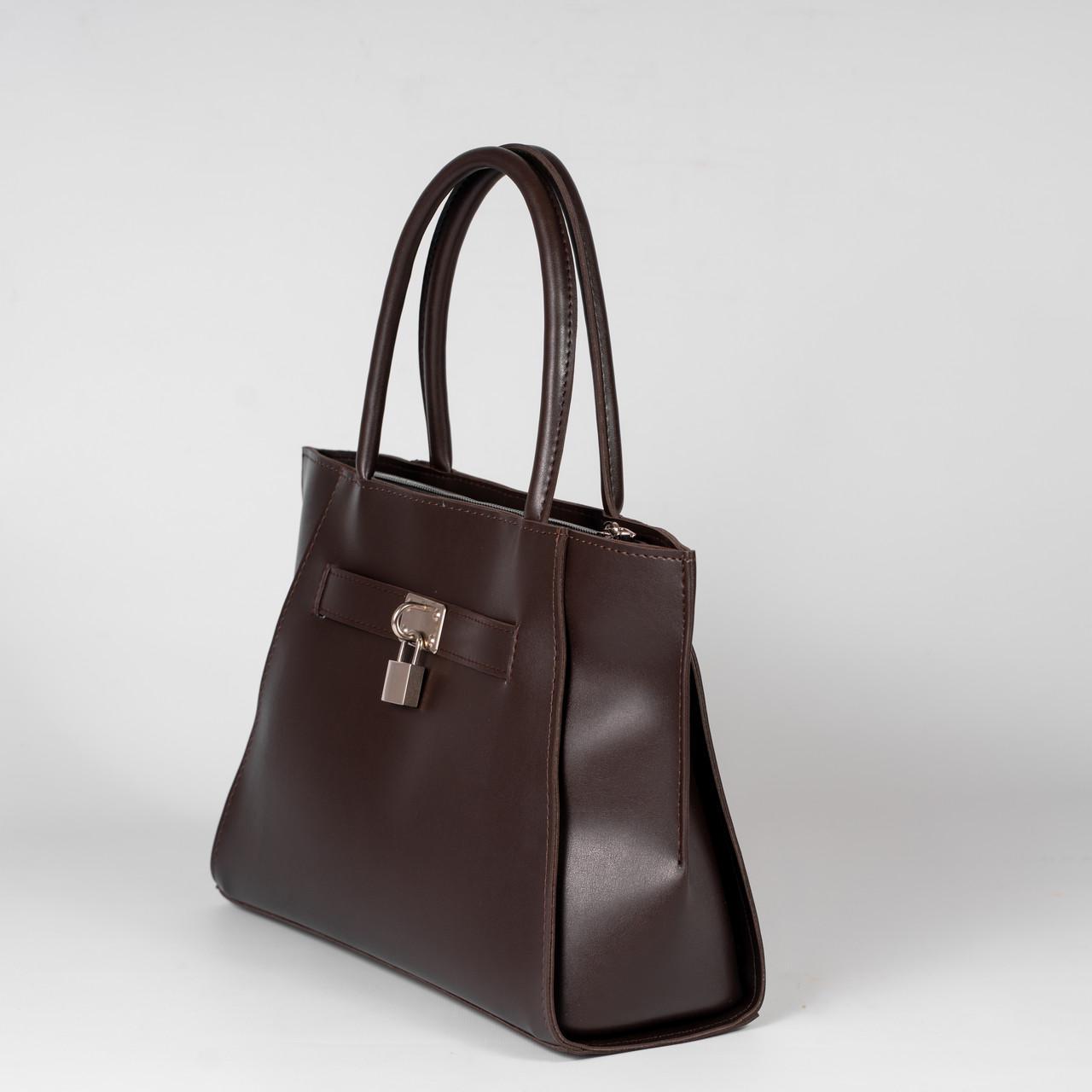 Сумка женская тоут XENIA № 24-24 Коричневый - фото 2 Сумка женская тоут XENIA № 24-24 Коричневый - фото 2