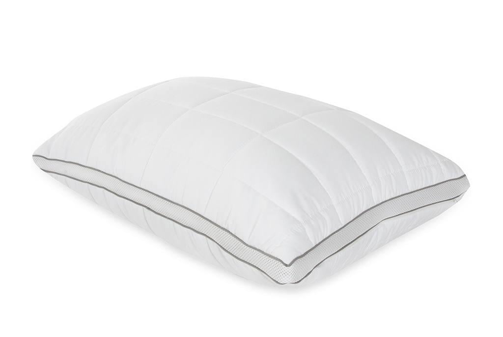 Подушка з поліефірного волокна мікрофібра 50х70 см Білий (П4К-mur-DoubleAir-001) - фото 2