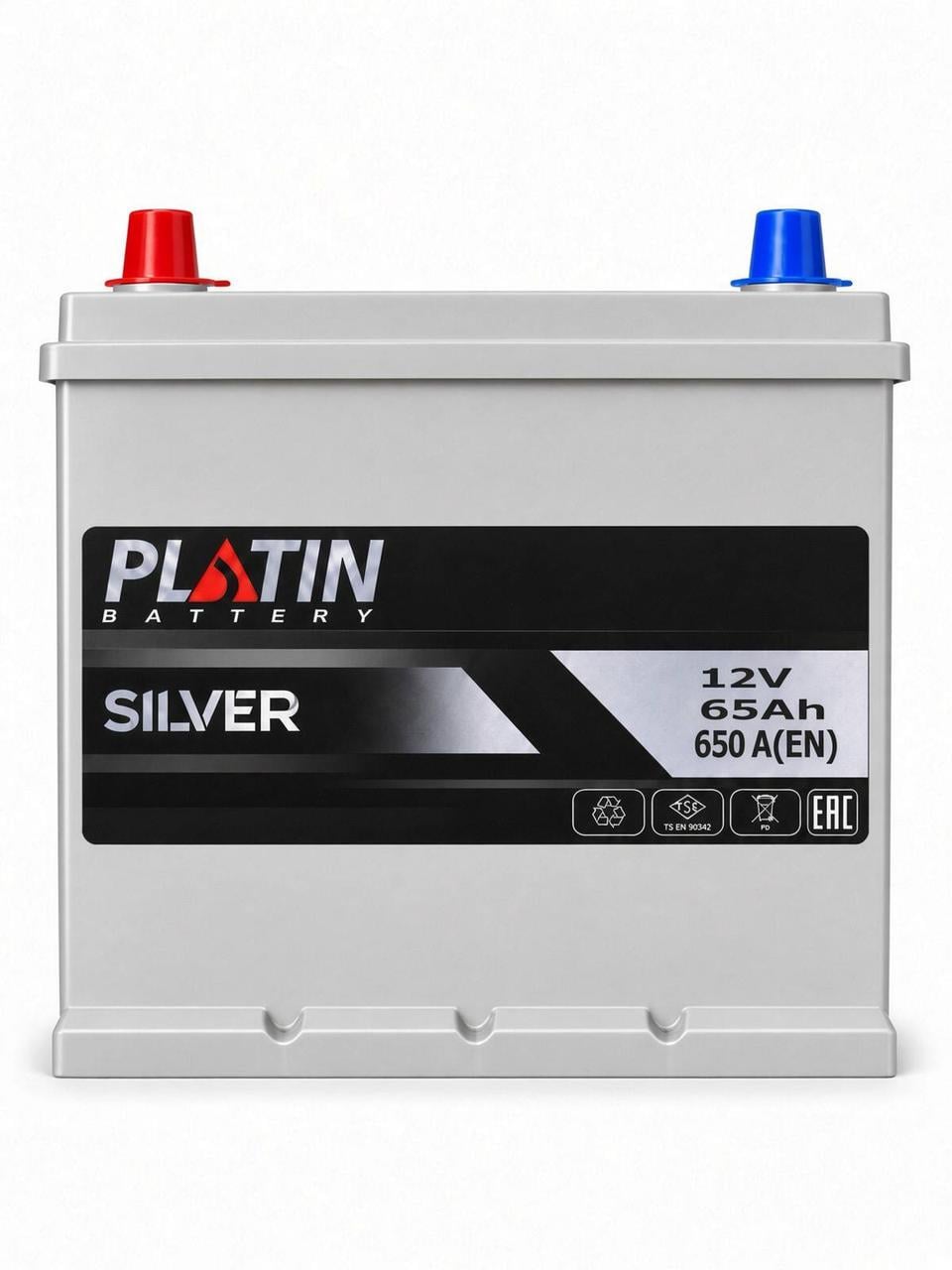 Аккумулятор автомобильный Platin Silver Asia 65 Ah 650A L+ 12V (3213292933)