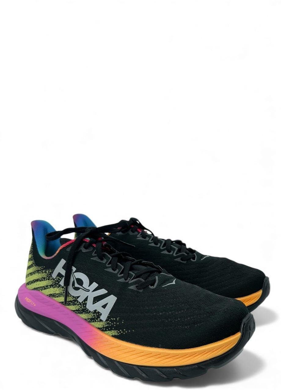 Кроссовки мужские Hoka One One Mach 5 1127893 BKML р. 44,5 28,5 см Черный (30644548)
