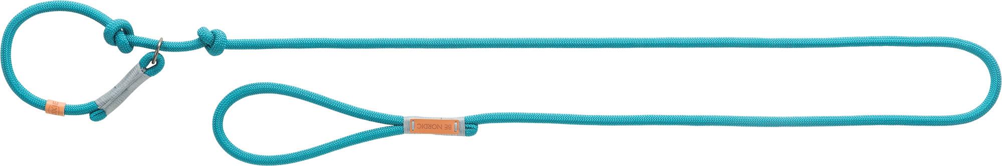 Поводок-полуудавка для собак Trixie BE NORDIC S-M 1,7 м 8 мм Петроль/Светло-серый (4011905172422)