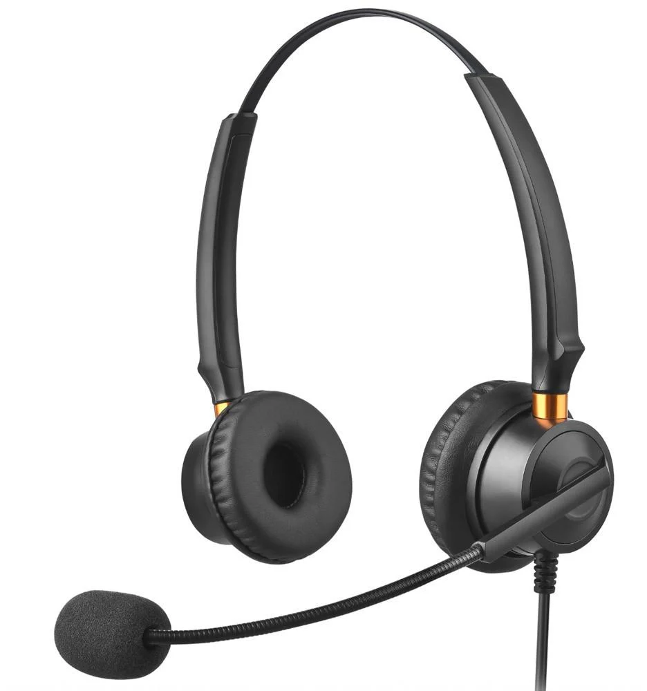 Гарнітура дротова для кол-центрів Mcdodo H600D із шумопоглинанням DSP і поворотним мікрофоном (2837470576)