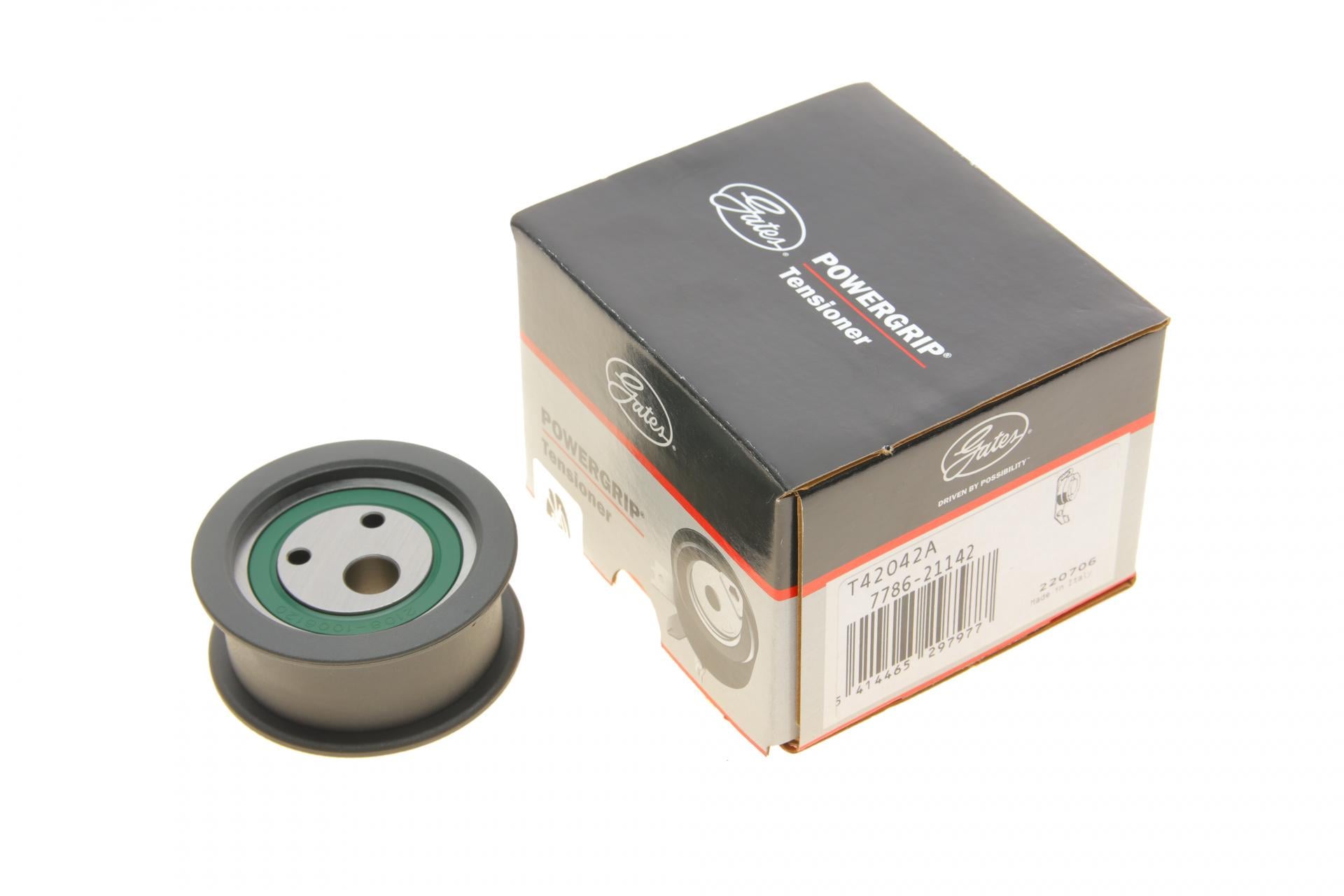 Ролик ГРМ натяжний GATES для Lada Kalina/Priora 1.5-1.6 55х27 мм (T42042A) Ролик ГРМ натяжний GATES для Lada Kalina/Priora 1.5-1.6 55х27 мм (T42042A)