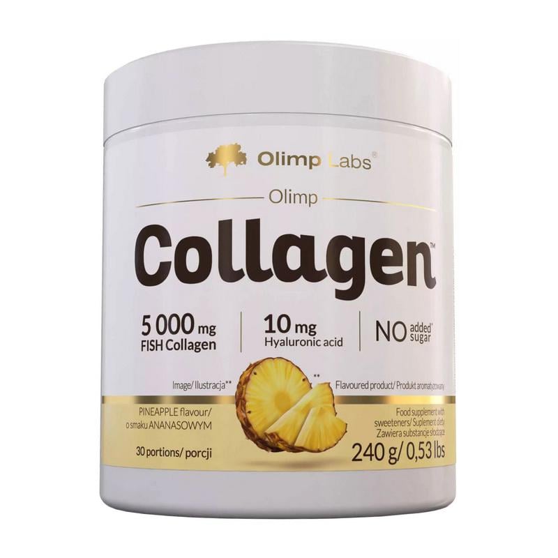 Коллаген морской питьевой с витамином C Olimp Collagen 240 г Ананас