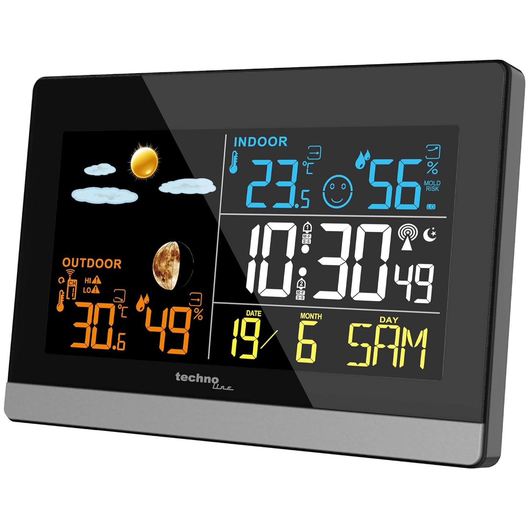 Метеостанция Technoline WS6455 Black/Silver (WS6455) - фото 2 Метеостанция Technoline WS6455 Black/Silver (WS6455) - фото 2